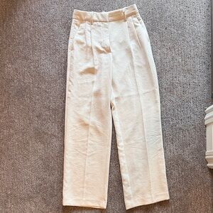 Aritzia Cream Pantsuit